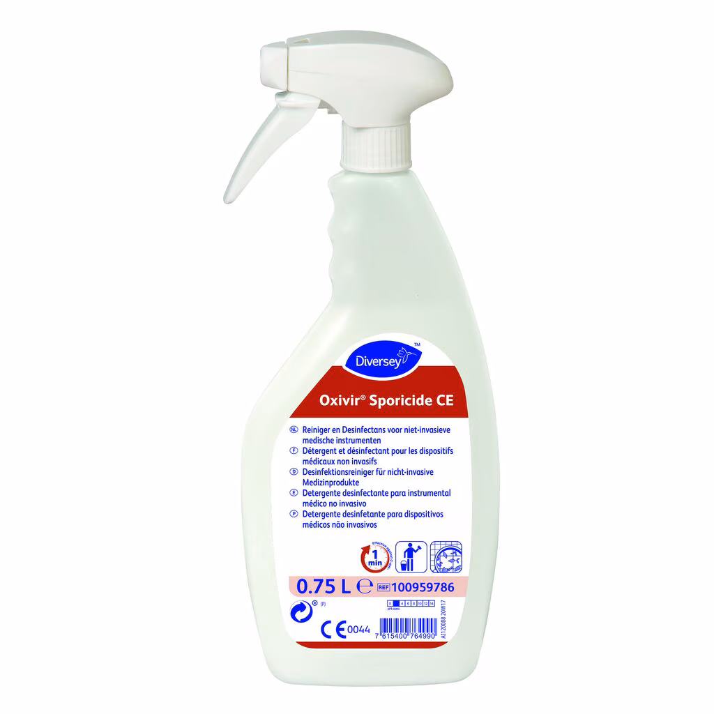 MC3OGQRSJM65AINJN6D4GBA6S644 Oxivir Sporicide CE 0.75L - Detergente desinfetante de largo espectro - Image 1