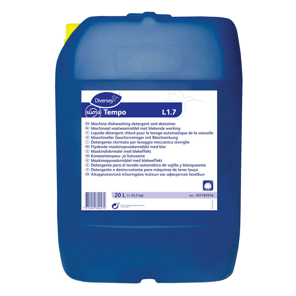 suma Suma Tempo L1.7 20L - Detergente para lavagem automática de louça – águas macias - Image 1