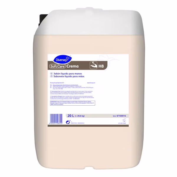 Soft Care Crema H8 20L - Sabonete líquido para mãos