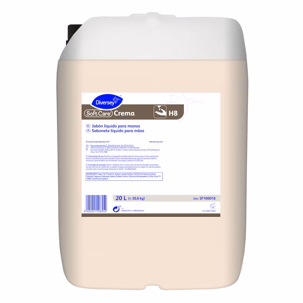 MCICSE2M7JYJEEFBANMOKJDW67DM Soft Care Crema H8 20L - Sabonete líquido para mãos - Image 1